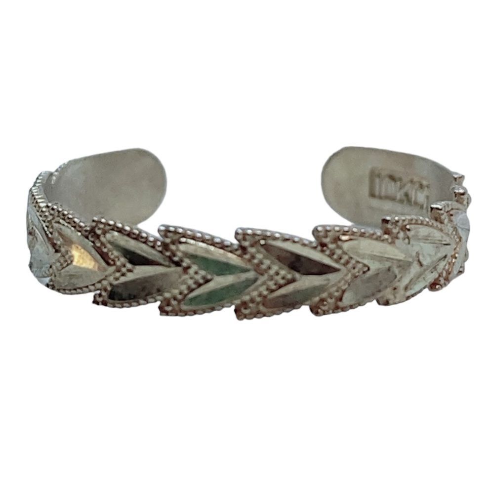 10k Yellow Gold Leaves Design Toe Ring